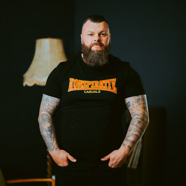 Old School T-Shirt - Schwarz