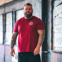 Popeye - der Hooligan T-Shirt - Burgundy