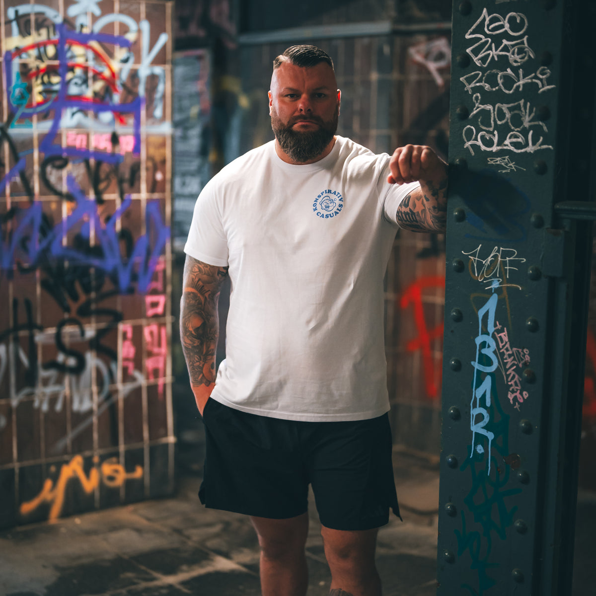 Popeye - der Hooligan - Weiß